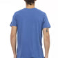 Blue Cotton Men T-Shirt - SEHABRANDS