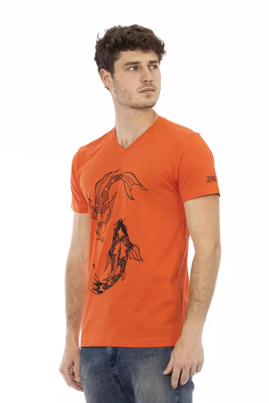 Red Cotton Men TShirt - SEHABRANDS