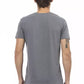 Gray Cotton Mens TShirt - SEHABRANDS