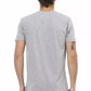 Gray Cotton Men T-Shirt - SEHABRANDS