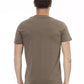 Brown Cotton Men T-Shirt - SEHABRANDS