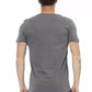 Gray Cotton Men's T-Shirt - SEHABRANDS