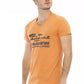 Orange Cotton Men T-Shirt - SEHABRANDS