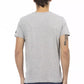 Gray Cotton Men T-Shirt - SEHABRANDS