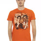 Orange Cotton Men T-Shirt - SEHABRANDS