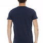 Blue Cotton Men T-Shirt - SEHABRANDS