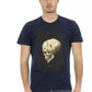 Blue Cotton Men T-Shirt - SEHABRANDS