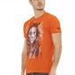 Orange Cotton Men T-Shirt - SEHABRANDS