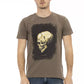 Brown Cotton Men T-Shirt - SEHABRANDS