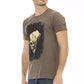 Brown Cotton Men T-Shirt - SEHABRANDS