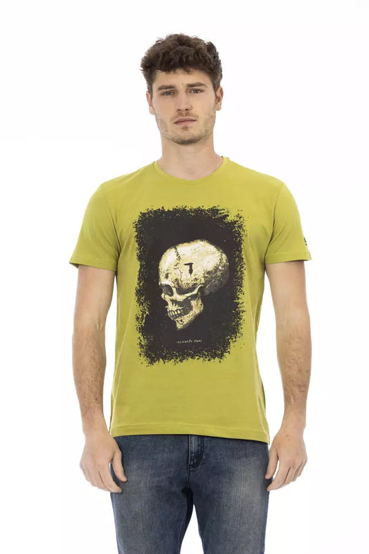 Green Cotton Men T-Shirt - SEHABRANDS