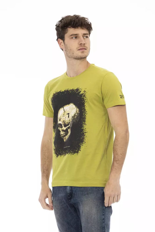 Green Cotton Men T-Shirt - SEHABRANDS