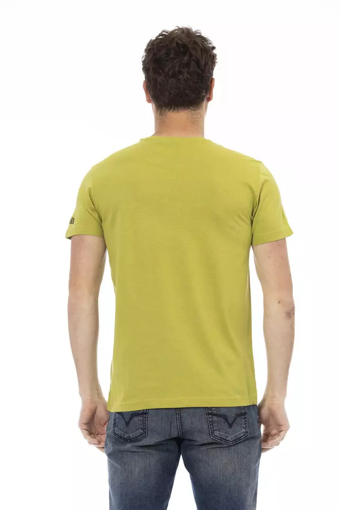 Green Cotton Men T-Shirt - SEHABRANDS