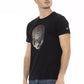 Black Cotton Men T-Shirt - SEHABRANDS