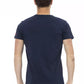 Blue Cotton Men T-Shirt - SEHABRANDS