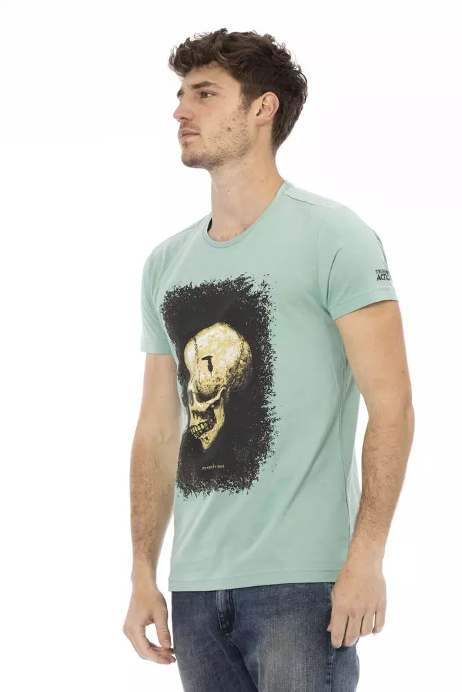 Green Cotton Men T-Shirt - SEHABRANDS