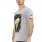 Gray Cotton Men T-Shirt - SEHABRANDS