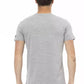 Gray Cotton Men T-Shirt - SEHABRANDS