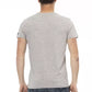 Gray Cotton Men T-Shirt - SEHABRANDS