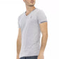 Gray Cotton Men T-Shirt - SEHABRANDS