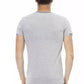 Gray Cotton Men T-Shirt - SEHABRANDS