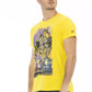 Yellow Cotton Men T-Shirt - SEHABRANDS