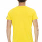 Yellow Cotton Men T-Shirt - SEHABRANDS