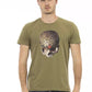 Green Cotton Men T-Shirt - SEHABRANDS