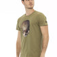 Green Cotton Men T-Shirt - SEHABRANDS