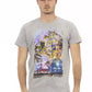 Gray Cotton Men T-Shirt - SEHABRANDS