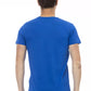 Blue Cotton Men's T-Shirt - SEHABRANDS