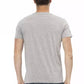 Gray Cotton Men T-Shirt - SEHABRANDS