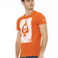 Orange Cotton Men T-Shirt - SEHABRANDS