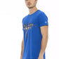 Blue Cotton Men T-Shirt - SEHABRANDS