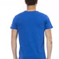 Blue Cotton Men T-Shirt - SEHABRANDS