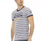 Gray Cotton Men T-Shirt - SEHABRANDS