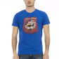 Blue Cotton Men T-Shirt - SEHABRANDS