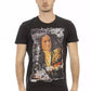 Black Cotton Men T-Shirt - SEHABRANDS