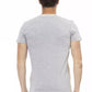 Gray Cotton Men T-Shirt - SEHABRANDS