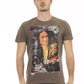 Brown Cotton Men T-Shirt - SEHABRANDS