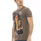 Brown Cotton Men T-Shirt - SEHABRANDS