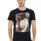 Black Cotton Men T-Shirt - SEHABRANDS