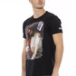 Black Cotton Men T-Shirt - SEHABRANDS