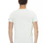 Light Blue Cotton Men T-Shirt - SEHABRANDS