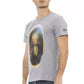 Gray Cotton Men T-Shirt - SEHABRANDS