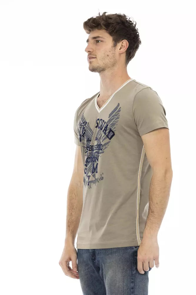 Green Cotton Men T-Shirt - SEHABRANDS