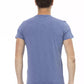 Blue Cotton Men T-Shirt - SEHABRANDS