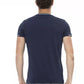 Blue Cotton Men T-Shirt - SEHABRANDS