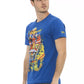 Blue Cotton Men T-Shirt - SEHABRANDS