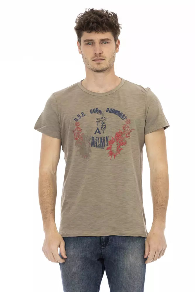 Green Cotton Men T-Shirt - SEHABRANDS